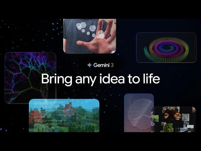 Google Releases Gemini 3: Setting New Benchmarks in Multimodality, Vibe Coding, and Reasoning